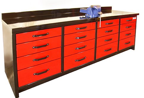 Work Benches With Drawers