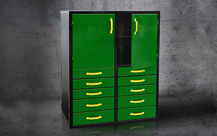 Heavy Duty parts cabinet