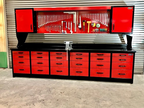 12′ Bench with upper